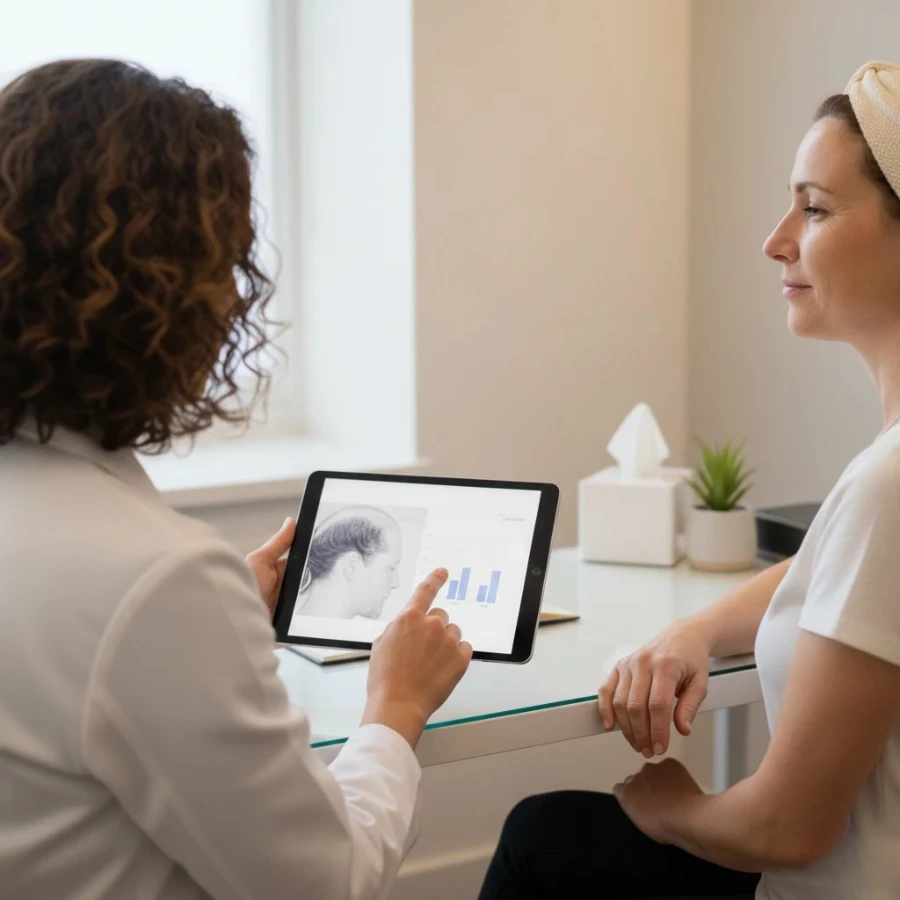 Hair pulling damage assessment Brighton