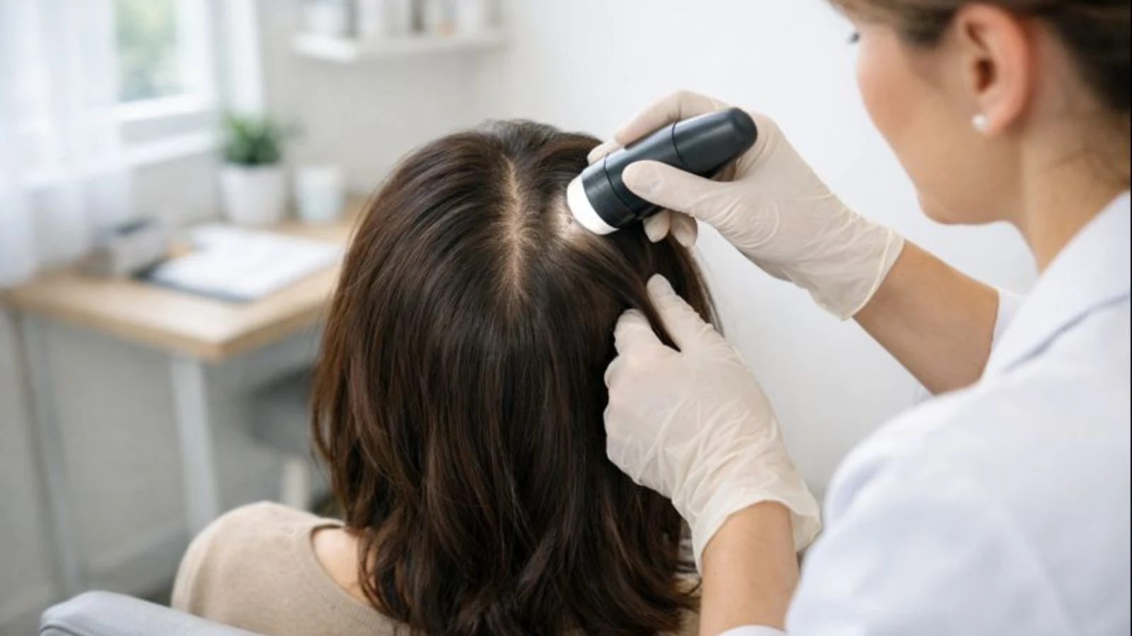 Identifying PCOS Hair Thinning: The ‘Christmas Tree’ Pattern and Key Visual Signs